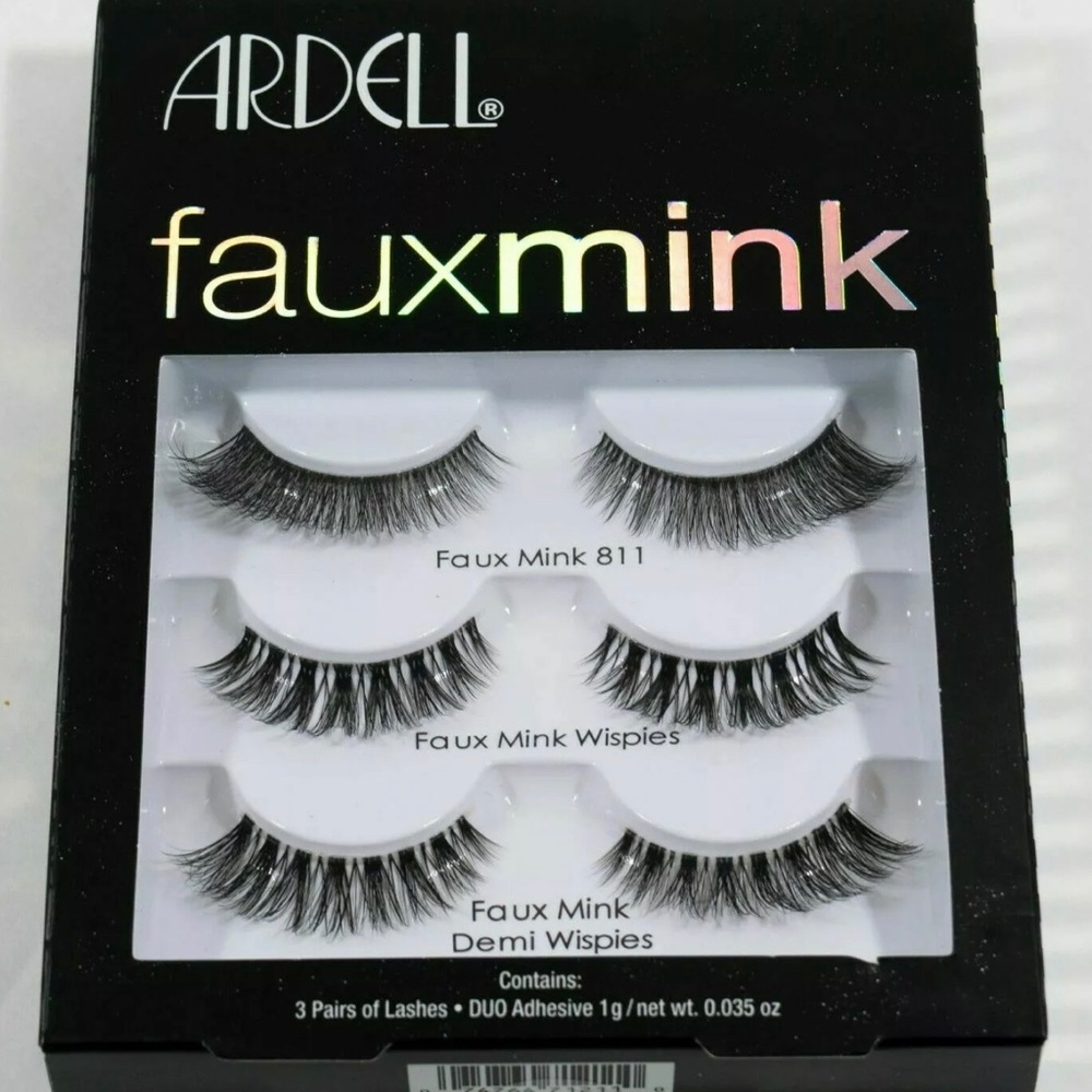 ARDELL FAUX MINK-3 SETS-811, WISPIES, DEMI WISPIES